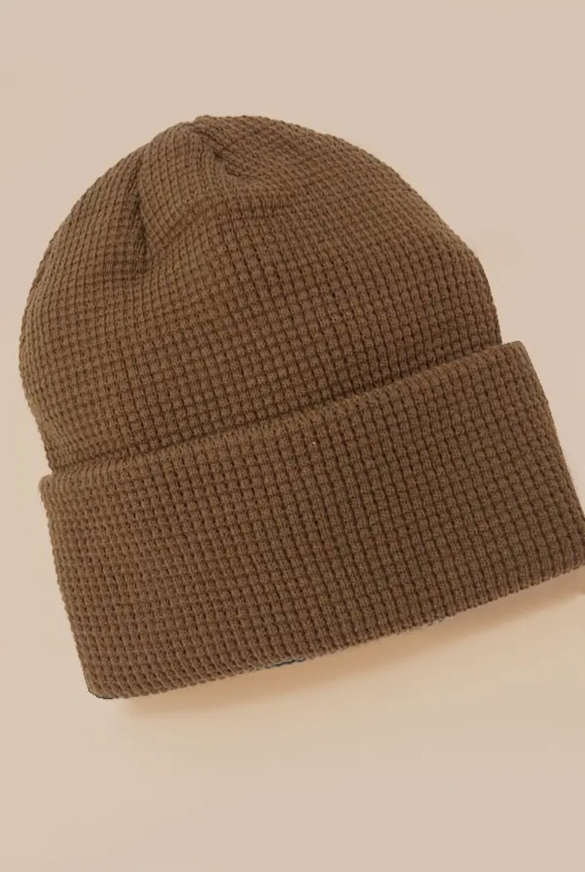 Waffle Knit Beanie