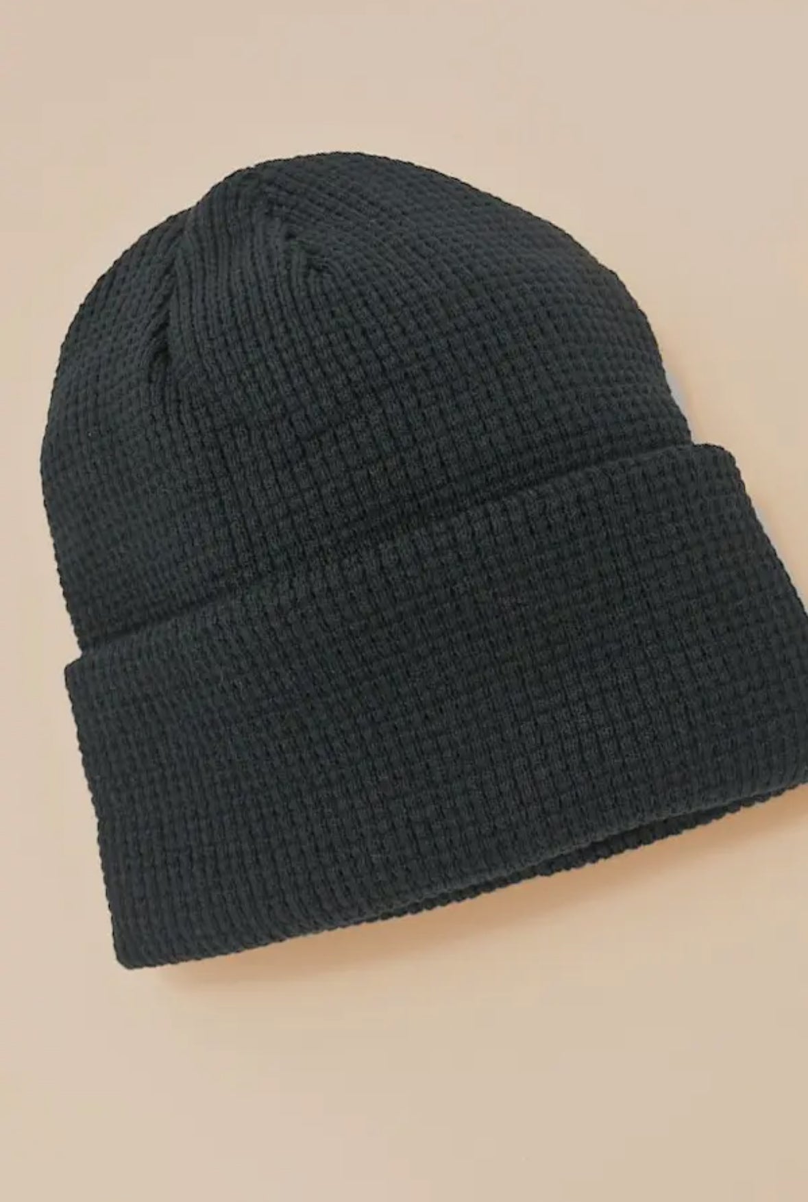 Waffle Knit Beanie