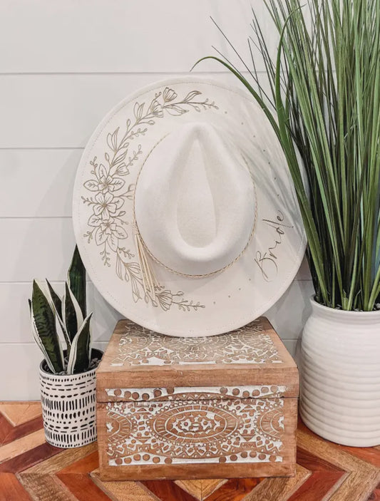 Bride Burnt Hat