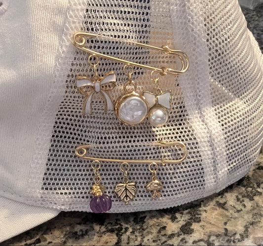 Hat Pins w/ Charms