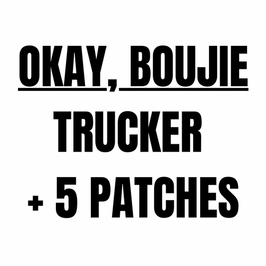 Trucker Hat + 5 Patches