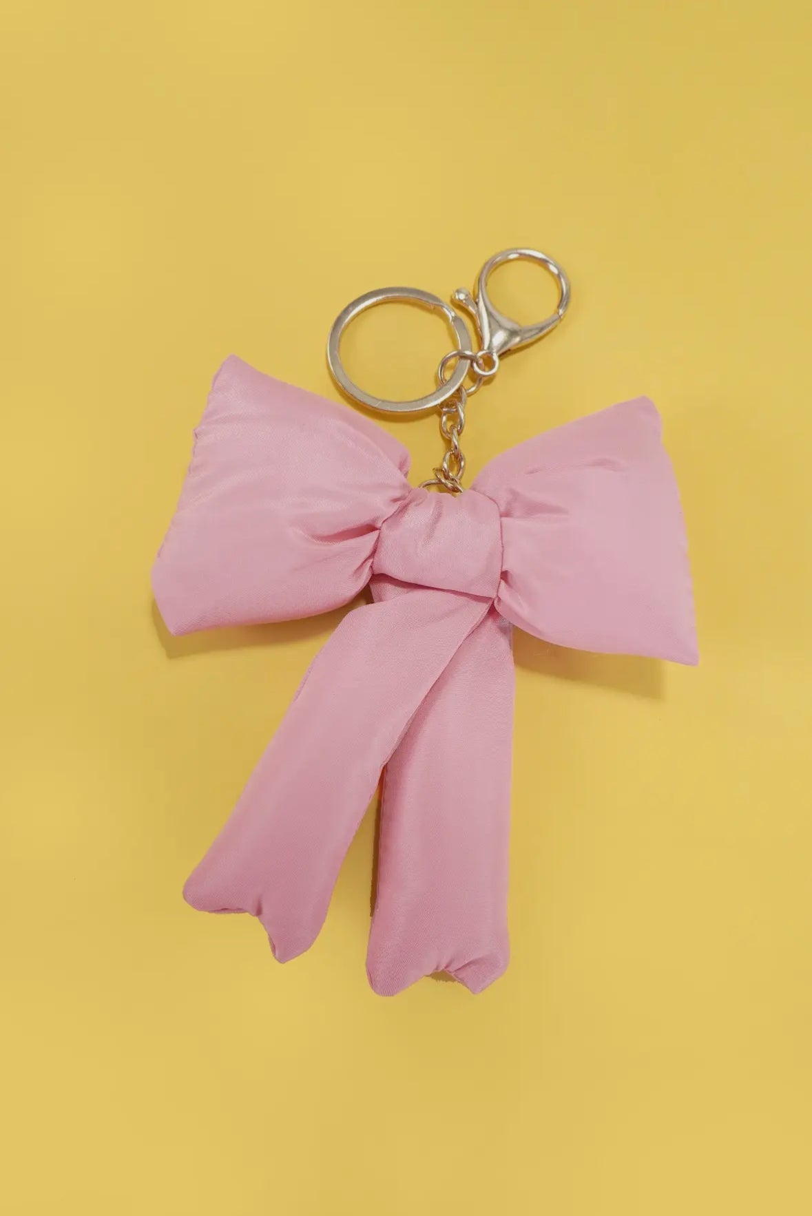 Puffer Bow Keychain