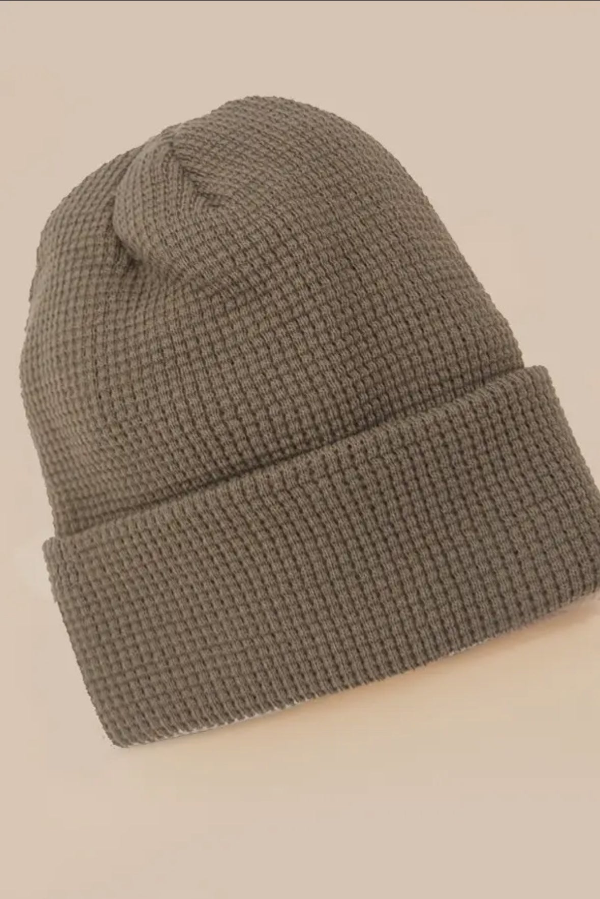 Waffle Knit Beanie